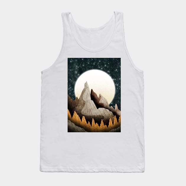 The Mountainous Outcrop Tank Top by Swadeillustrations